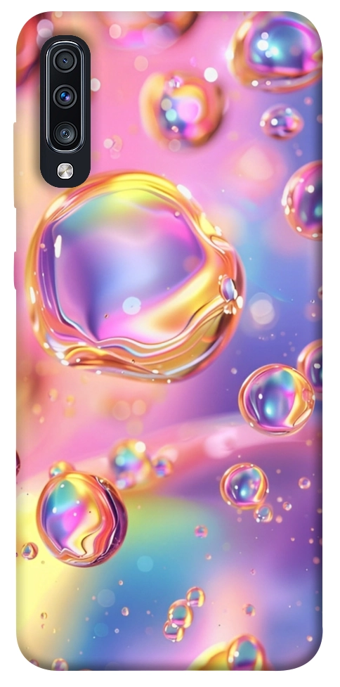 Чохол Neon bubbles для Galaxy A70 (2019)