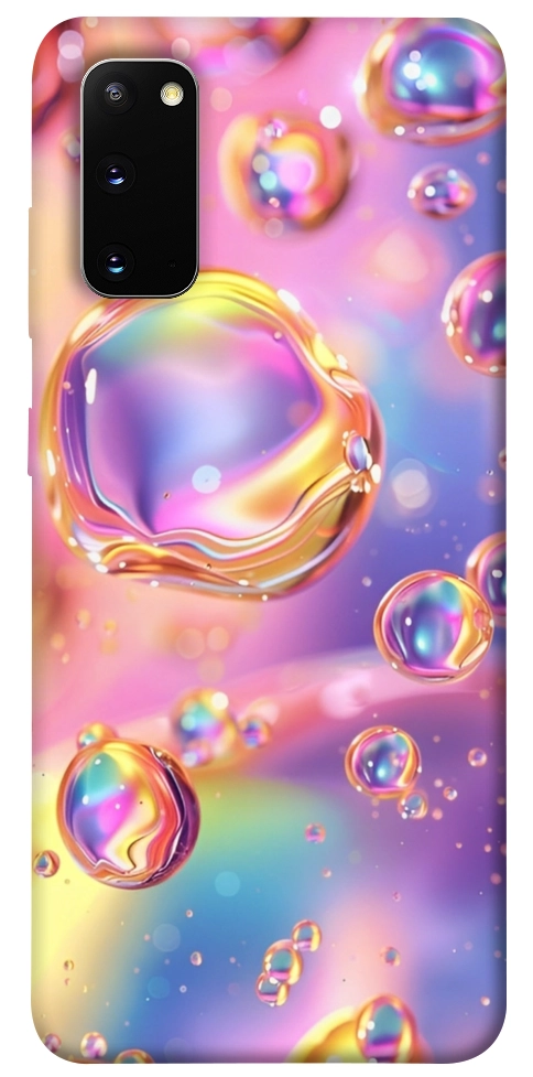 Чохол Neon bubbles для Galaxy S20 (2020)