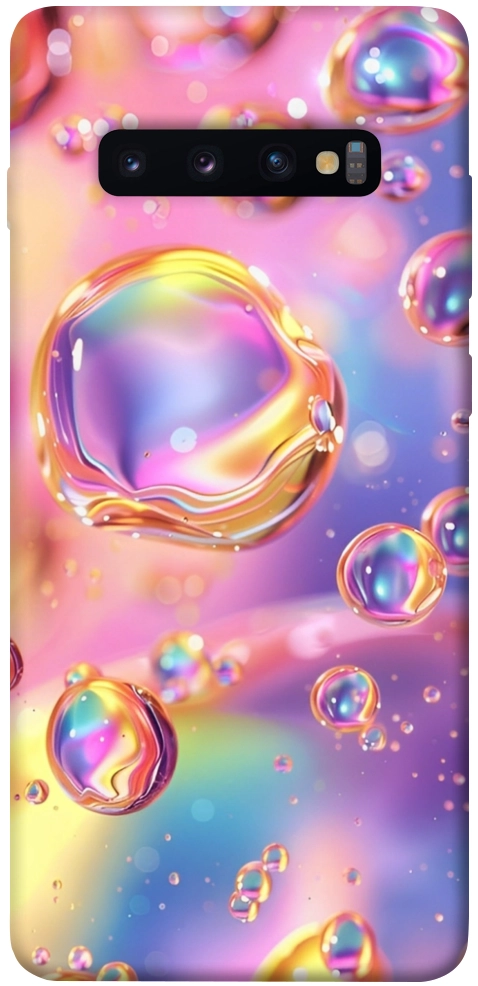 Чохол Neon bubbles для Galaxy S10 Plus (2019)