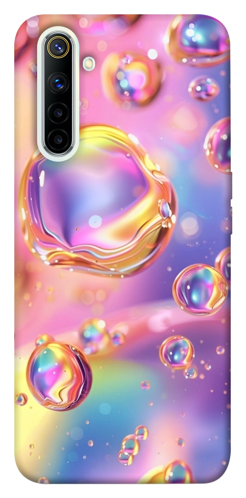 Чохол Neon bubbles для Realme 6