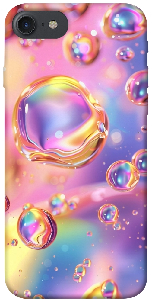 Чехол Neon bubbles для iPhone 8