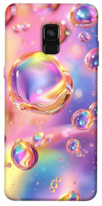 Чехол Neon bubbles для Galaxy A8 (2018)