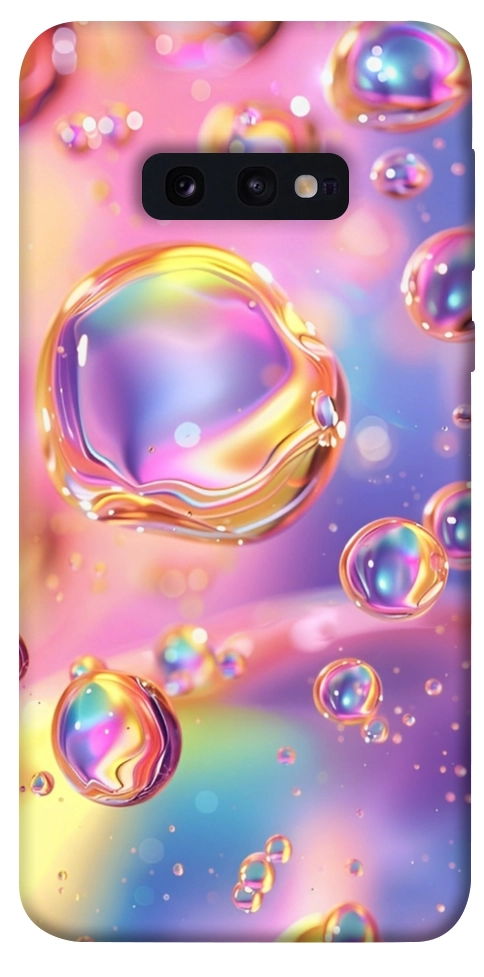 Чохол Neon bubbles для Galaxy S10e