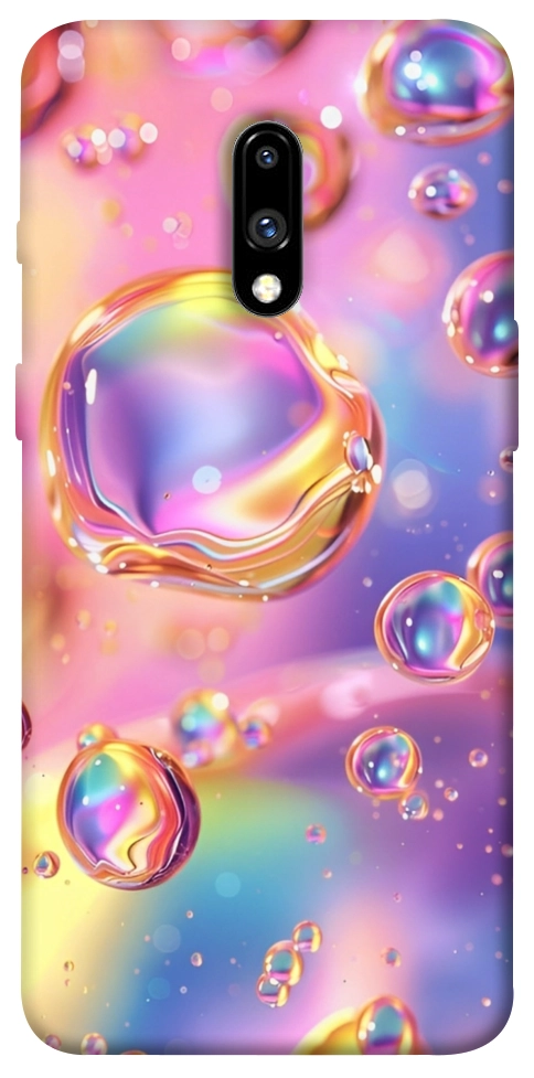 Чохол Neon bubbles для OnePlus 7