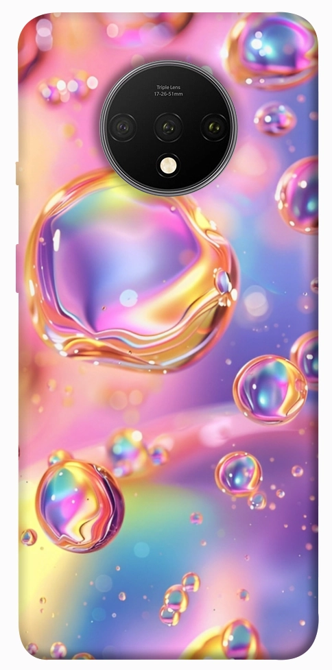 Чехол Neon bubbles для OnePlus 7T