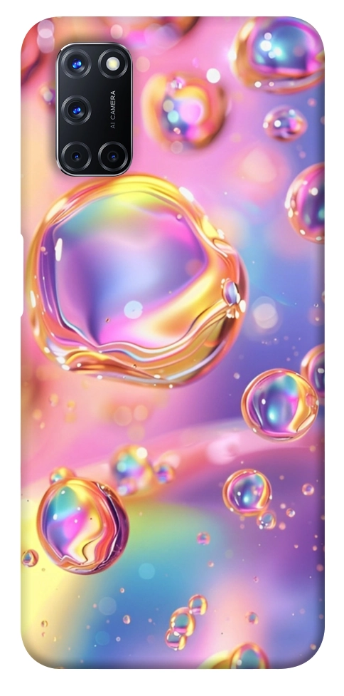 Чехол Neon bubbles для Oppo A92