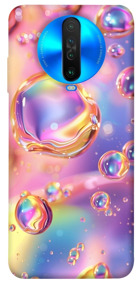 Чохол Neon bubbles для Xiaomi Poco X2