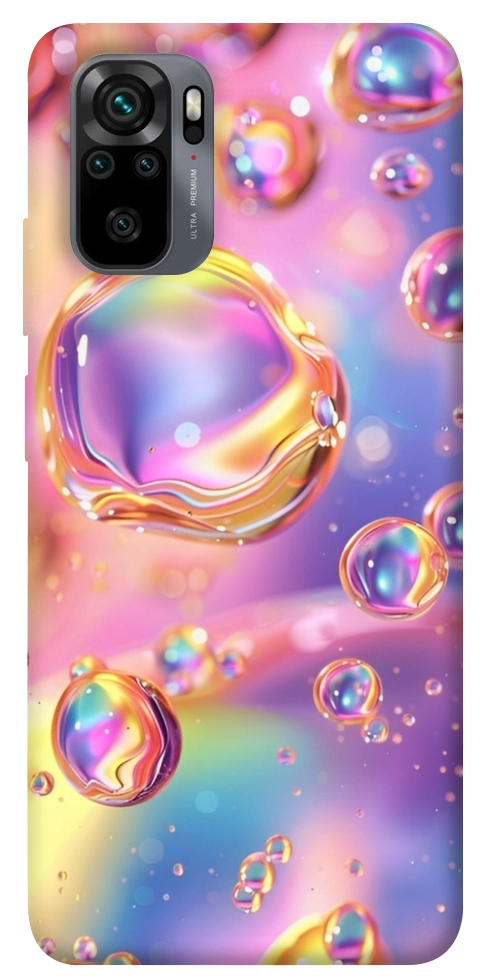 Чехол Neon bubbles для Xiaomi Redmi Note 10