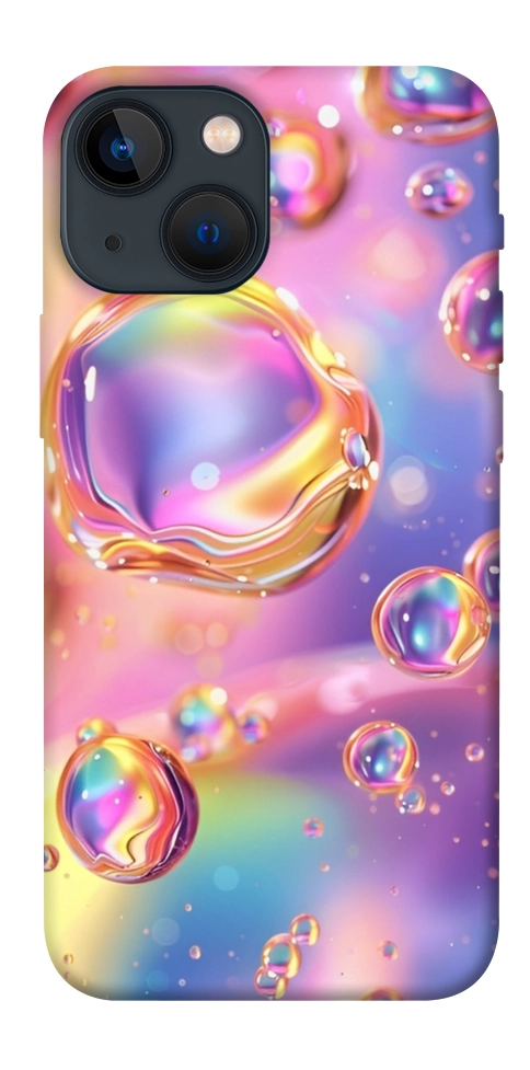 Чохол Neon bubbles для iPhone 13 mini