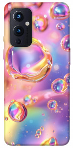 Чехол Neon bubbles для OnePlus 9