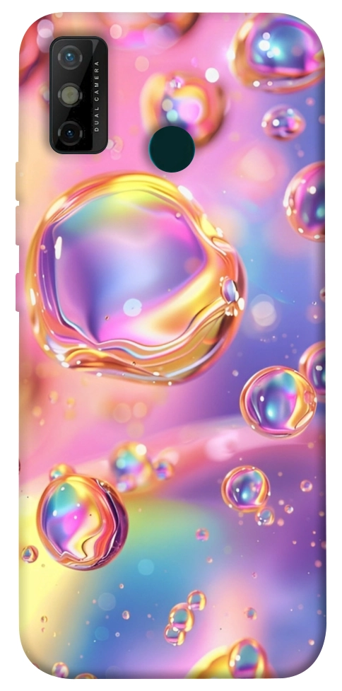 Чохол Neon bubbles для TECNO Spark 6 Go