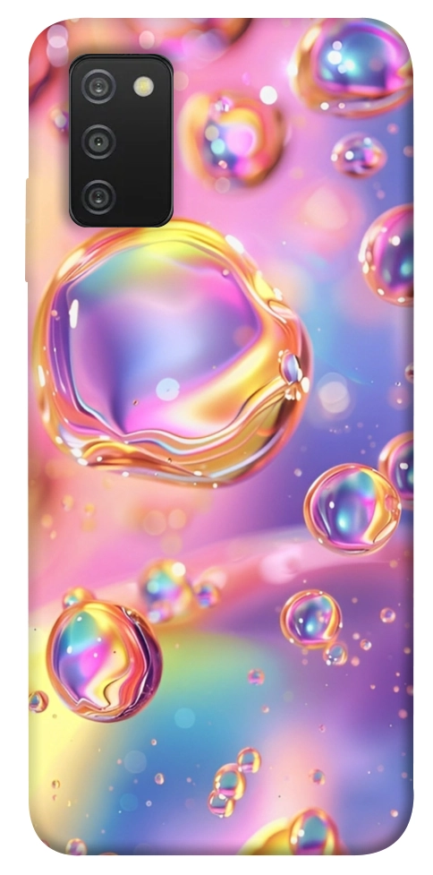 Чохол Neon bubbles для Galaxy A03s