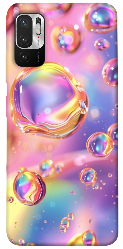 Чехол Neon bubbles для Xiaomi Redmi Note 10 5G