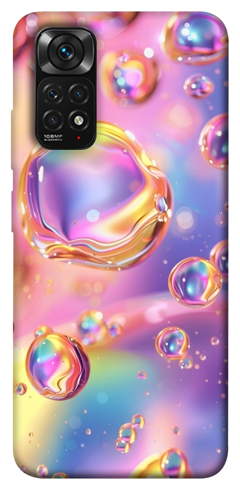 Чехол Neon bubbles для Xiaomi Redmi Note 11 (Global)