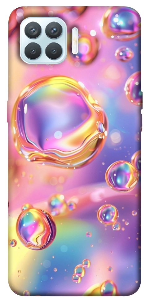 Чехол Neon bubbles для Oppo F17 Pro