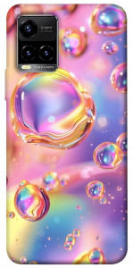 Чехол Neon bubbles для Vivo Y33s