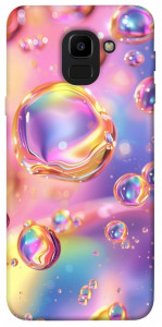 Чехол Neon bubbles для Galaxy J6 (2018)