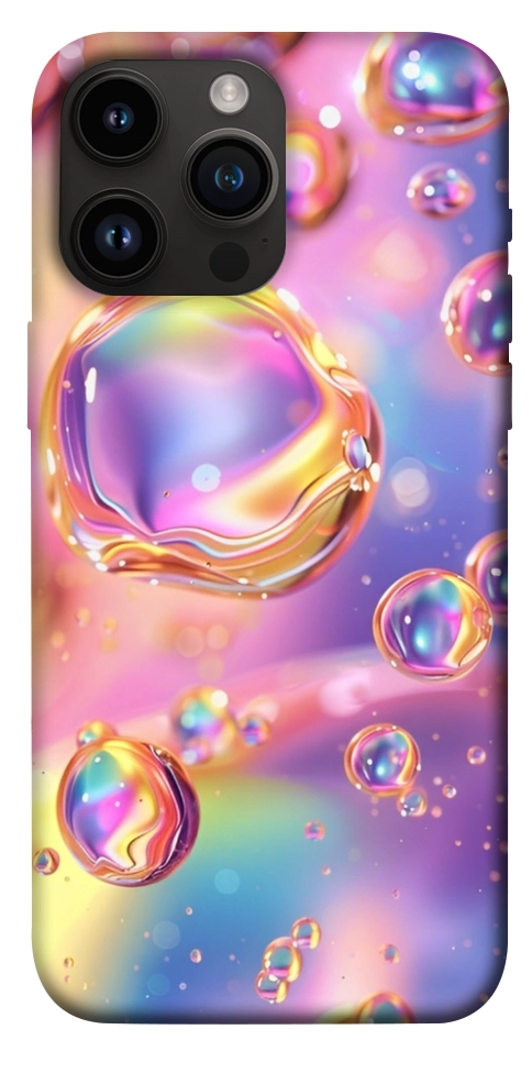 Чехол Neon bubbles для iPhone 14 Pro Max