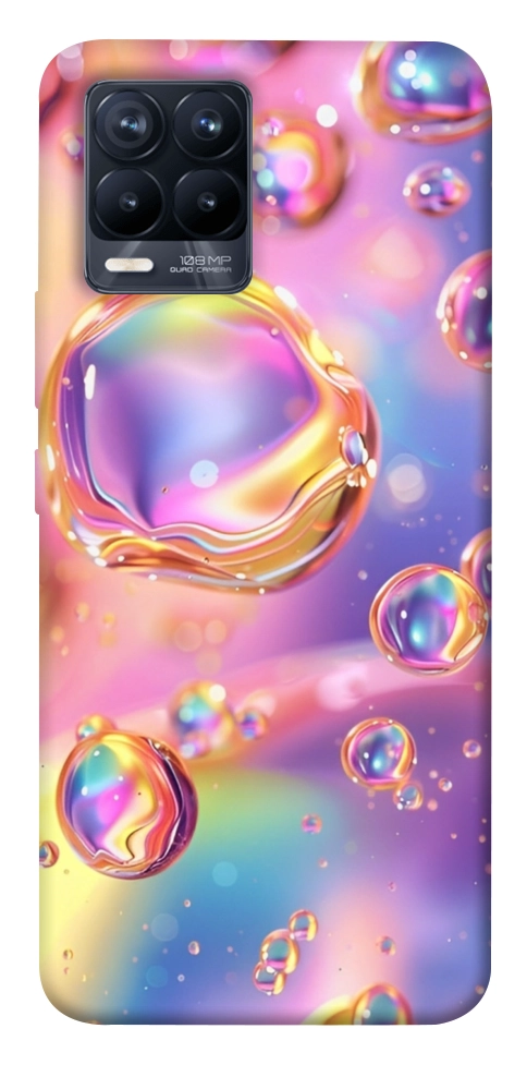 Чохол Neon bubbles для Realme 8