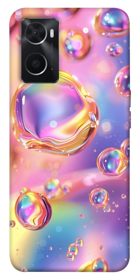 Чехол Neon bubbles для Oppo A76 4G