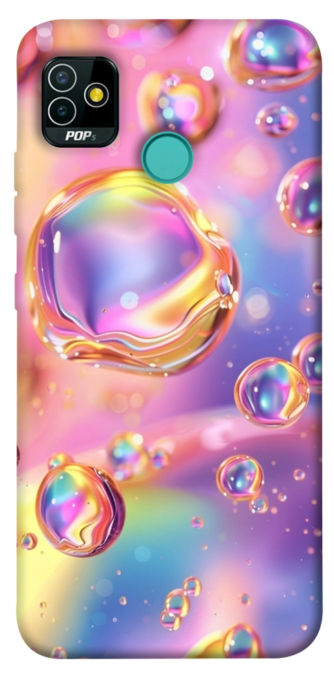 Чехол Neon bubbles для TECNO Pop 5