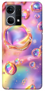 Чохол Neon bubbles для Oppo Reno 7 4G