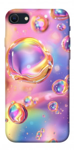 Чехол Neon bubbles для iPhone SE (2022)