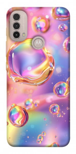 Чохол Neon bubbles для Motorola Moto E40