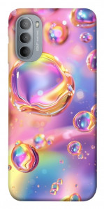 Чохол Neon bubbles для Motorola Moto G31