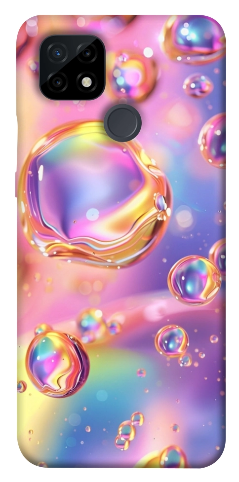 Чохол Neon bubbles для Realme C21