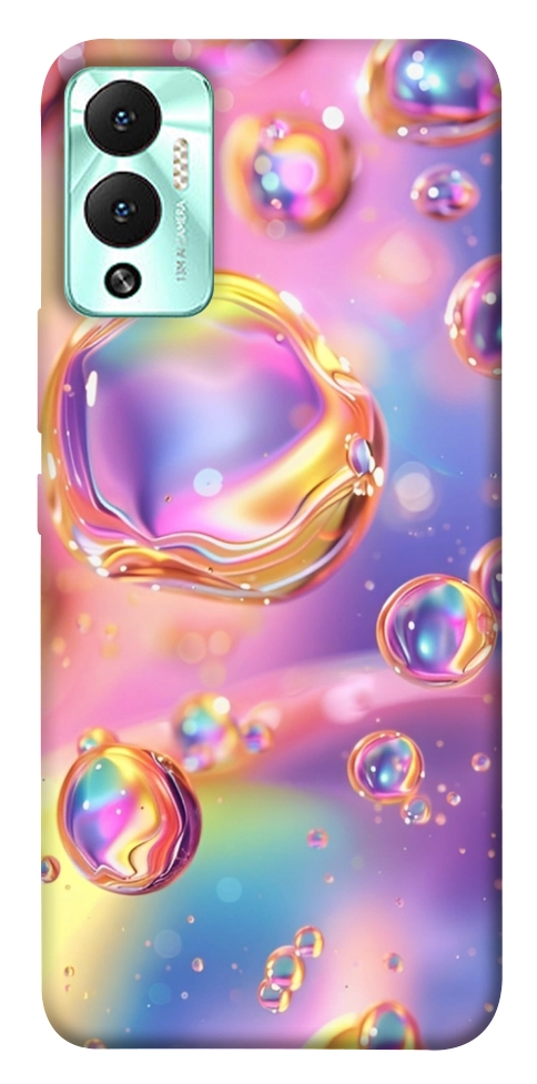 Чехол Neon bubbles для Infinix Hot 12 Play