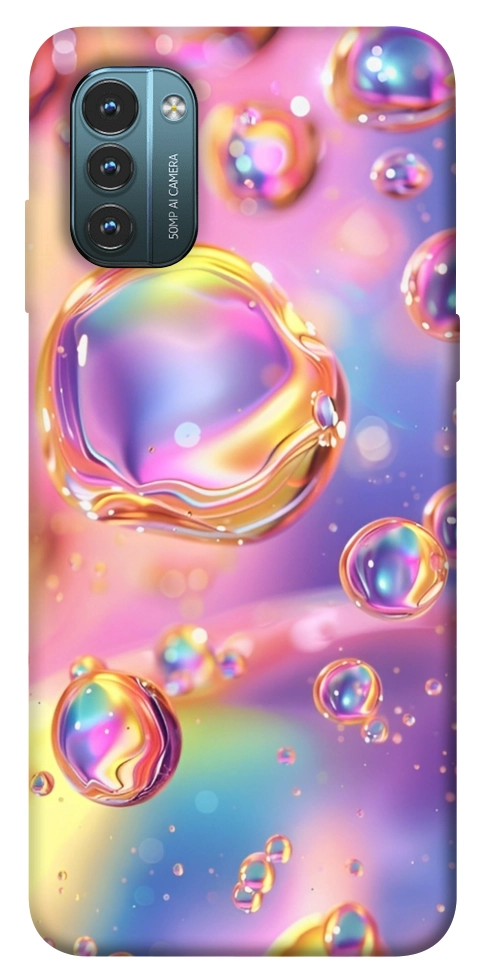 Чехол Neon bubbles для Nokia G21