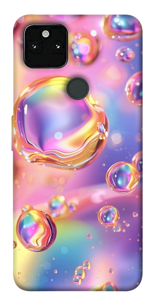 Чохол Neon bubbles для Google Pixel 5A