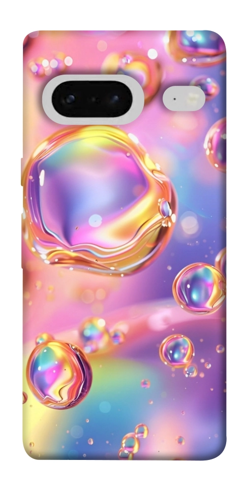 Чохол Neon bubbles для Google Pixel 7