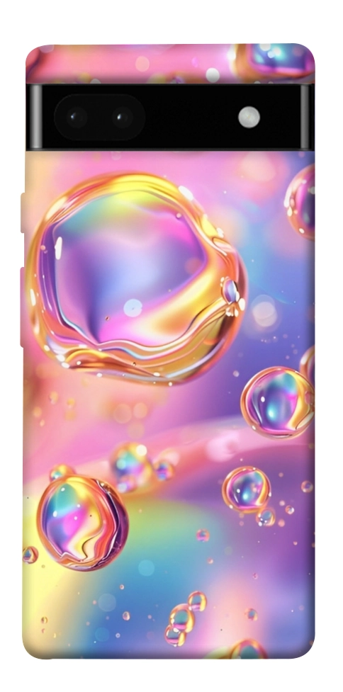 Чохол Neon bubbles для Google Pixel 6A