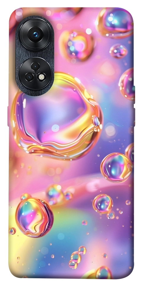 Чехол Neon bubbles для Oppo Reno 8 T 4G