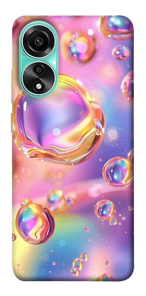 Чохол Neon bubbles для Oppo A78 4G