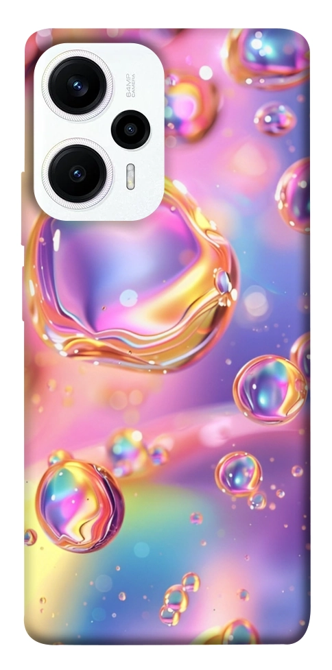 Чохол Neon bubbles для Xiaomi Poco F5