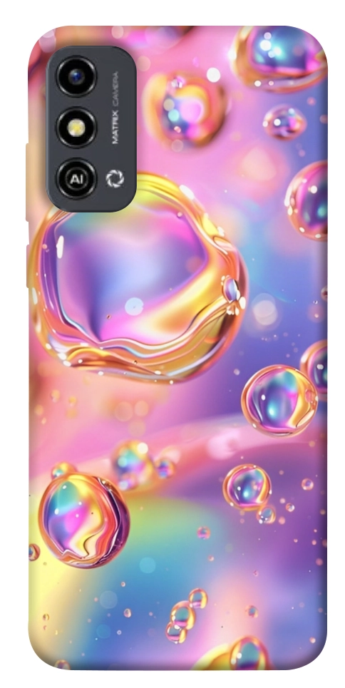 Чехол Neon bubbles для ZTE Blade A53