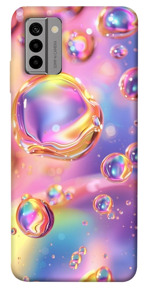 Чохол Neon bubbles для Nokia G22