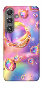 Чехол Neon bubbles для Galaxy S24