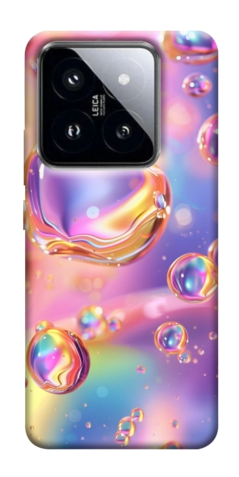 Чехол Neon bubbles для Xiaomi 14 Pro