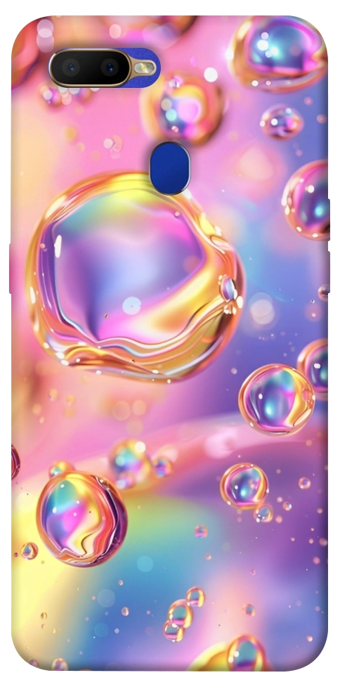 Чехол Neon bubbles для Oppo A7