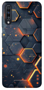 Чохол Burning hex pattern для Galaxy A70 (2019)