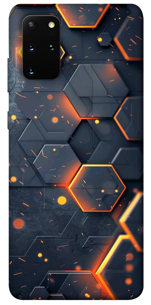 Чохол Burning hex pattern для Galaxy S20 Plus (2020)