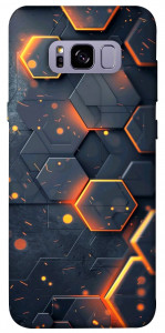 Чехол Burning hex pattern для Galaxy S8+