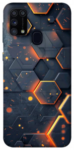 Чохол Burning hex pattern для Galaxy M31 (2020)