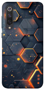 Чехол Burning hex pattern для Xiaomi Mi 9 SE