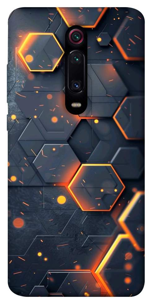 Чохол Burning hex pattern для Xiaomi Mi 9T