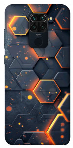 Чохол Burning hex pattern для Xiaomi Redmi 10X